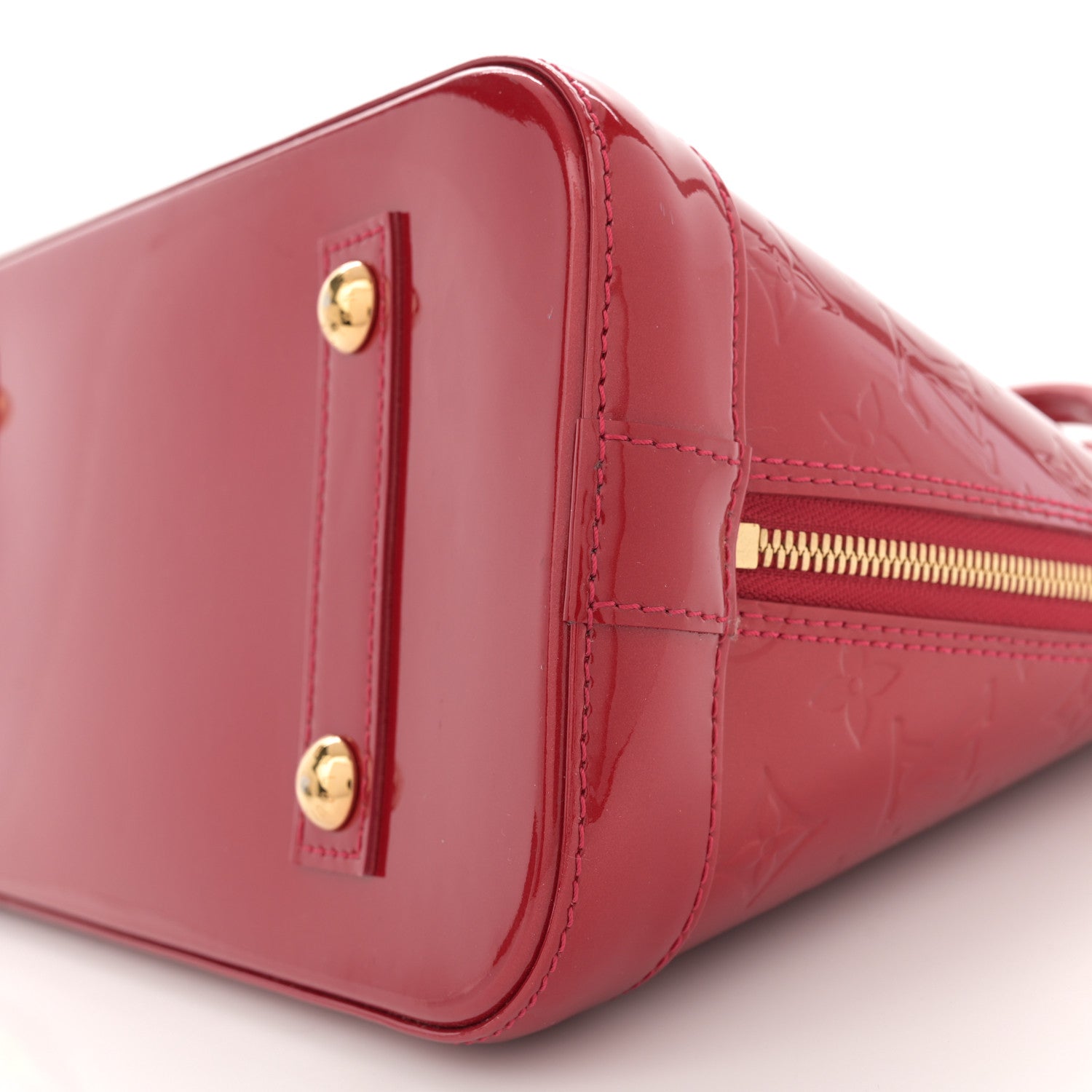 Louis Vuitton Vernis Alma PM Pomme D'Amour 10 of 11