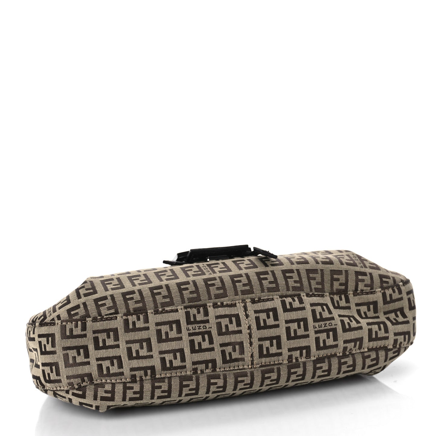 Zucchino Vitello Drawstring Shoulder Bag Testa di Moro Beige