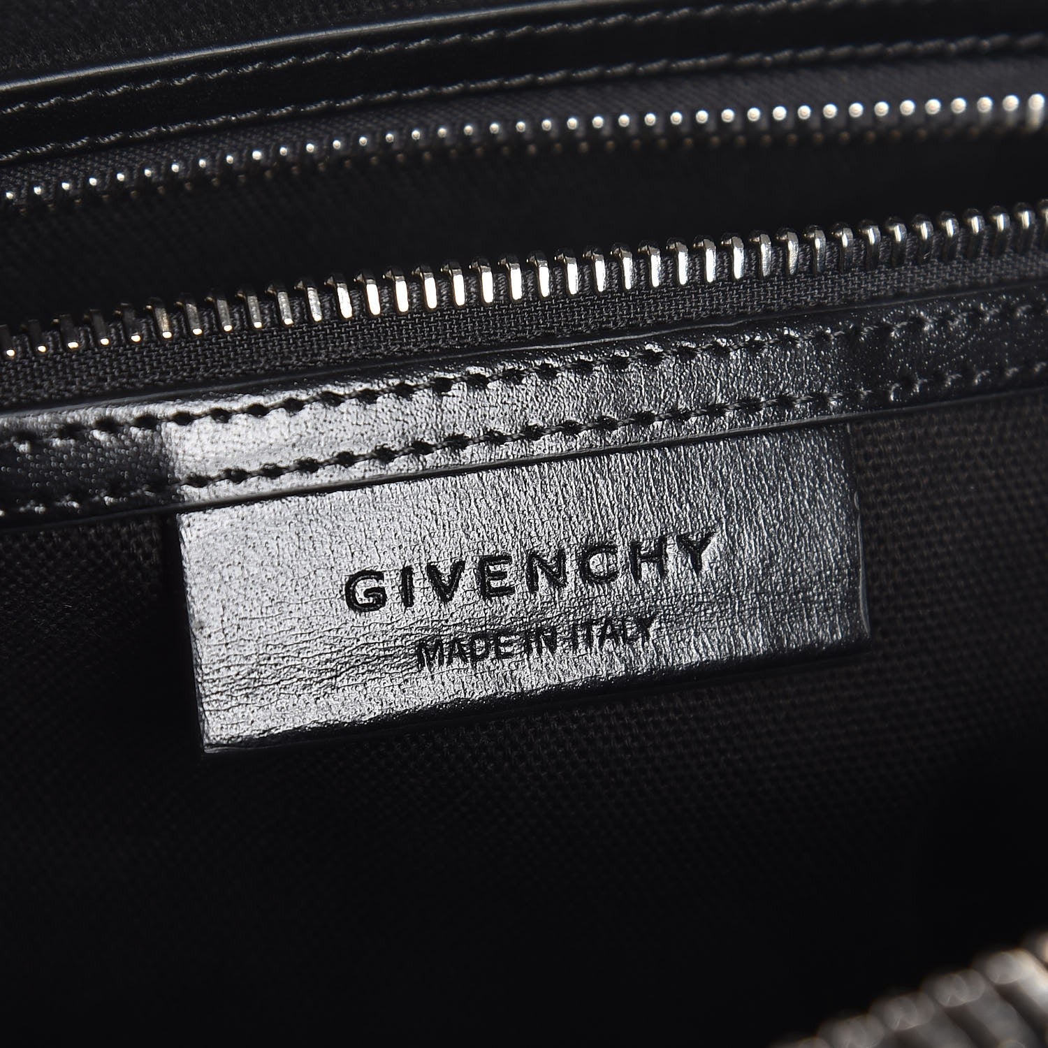 Givenchy Shiny Lord Calfskin Medium Antigona Black 7 of 8