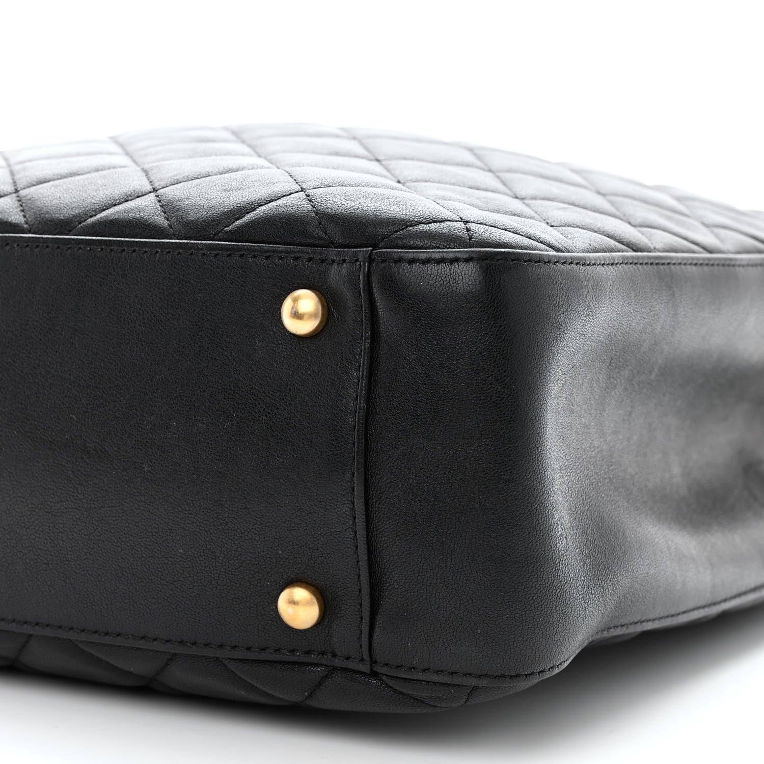 Chanel Lambskin Quilted Large Chanel 19 Shopping Tote Black 10 of 10