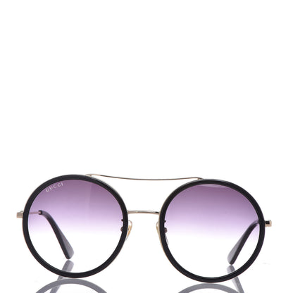 Gucci Round Frame Sunglasses GG0061S Black 2 of 7