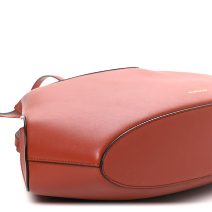 Givenchy Grained Calfskin Small Facet Tote Bag Terracotta 7 of 8