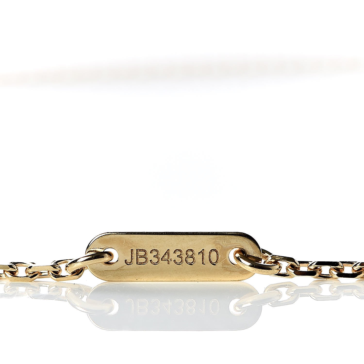 Van Cleef & Arpels 18K Yellow Gold Mother of Pearl Sweet Alhambra Butterfly Pendant Necklace 5 of 8