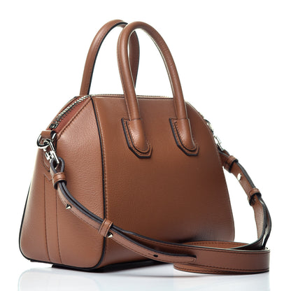 Givenchy Sugar Goatskin Mini Antigona Caramel 4 of 10
