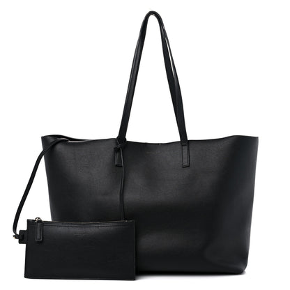 Saint Laurent Calfskin Large Shopping Tote 1 of 19