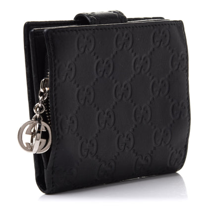 Gucci Guccissima Twins French Wallet Black 3 of 16