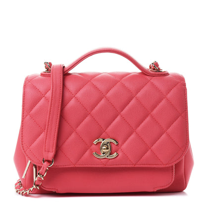 Chanel Caviar Quilted Medium Business Affinity Flap Pink 1 of 4