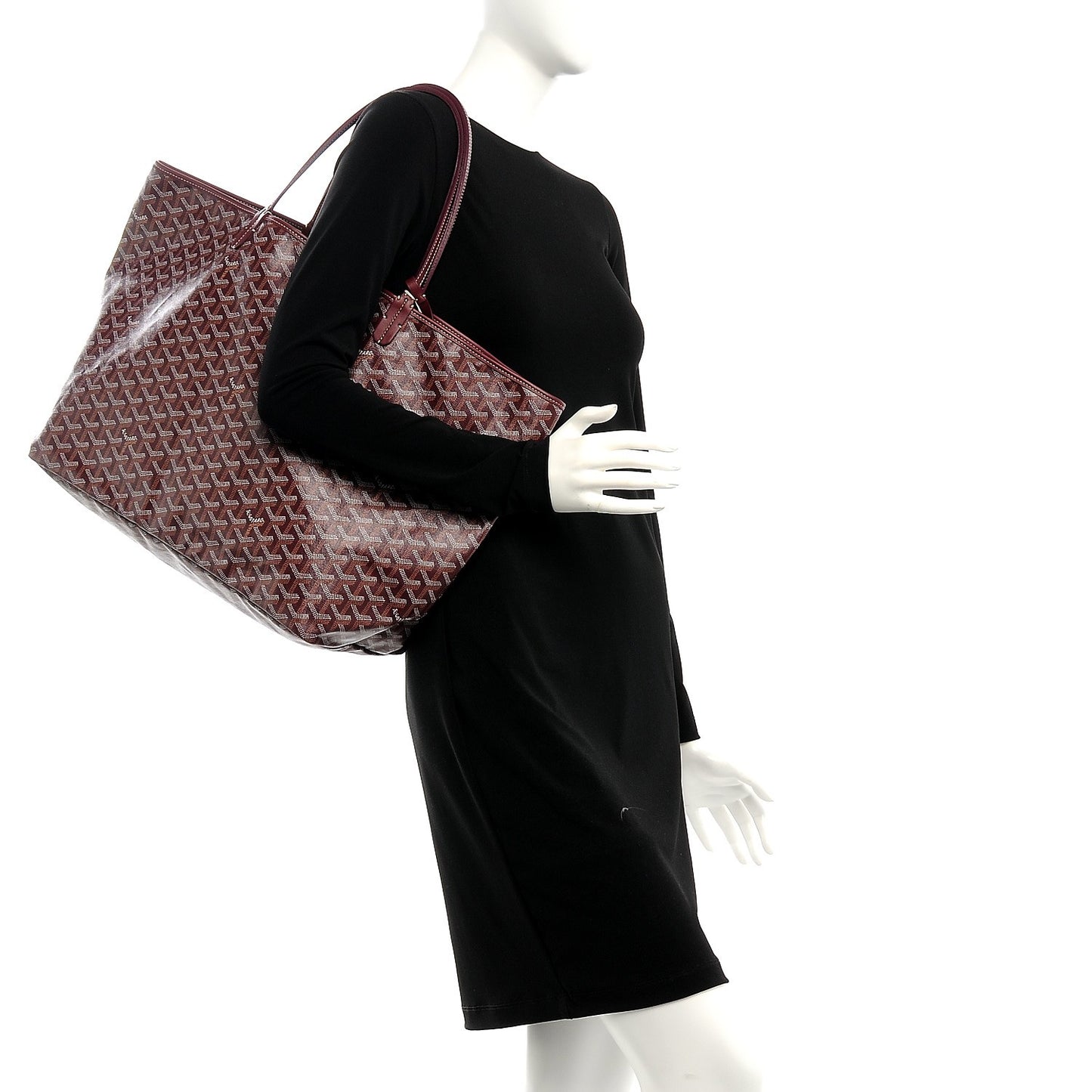 Goyardine Saint Louis GM Burgundy