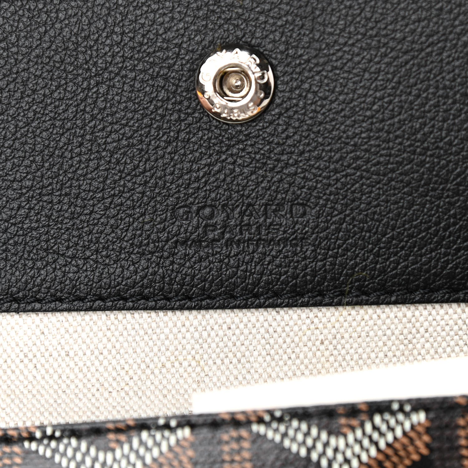 Goyard Goyardine Saint Louis PM Black 7 of 11