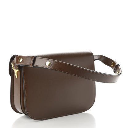 Gucci Azalea Calfskin Horsebit 1955 Shoulder Bag Brown Sugar 3 of 10