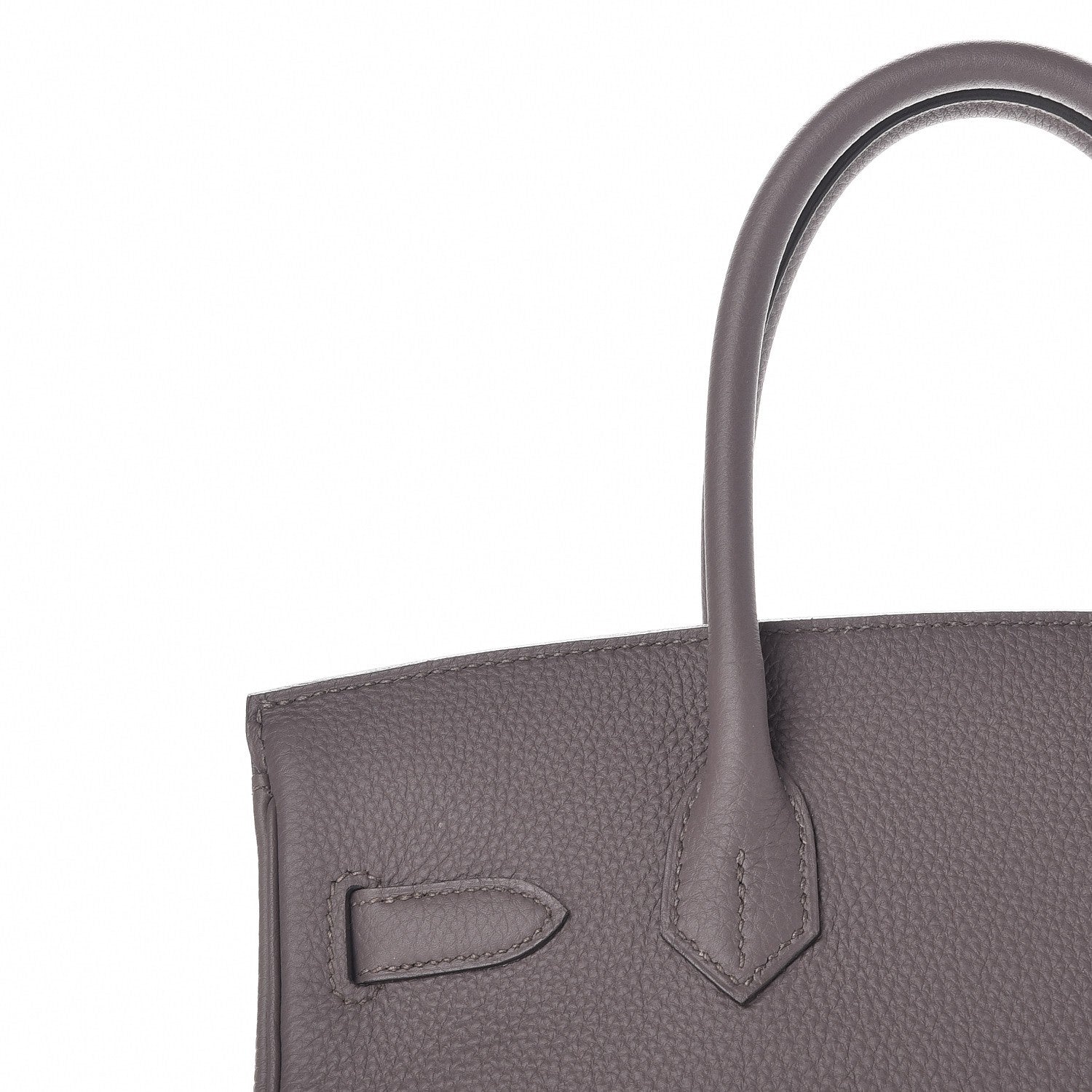 Hermes Togo Birkin 30 Etain 12 of 31