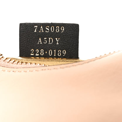 Fendi Vitello Grace Matte Nano Fendigraphy Hobo Charm Light Rose 6 of 9