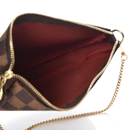 Louis Vuitton Damier Ebene Mini Pochette Accessories 5 of 7
