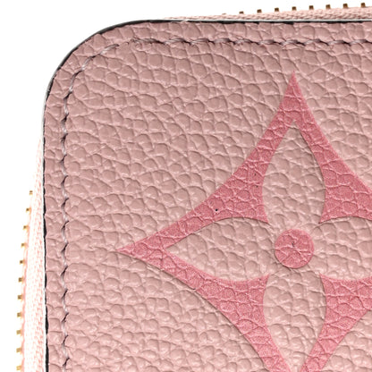 Louis Vuitton Empreinte Monogram Giant By The Pool Zippy Wallet Bouton De Rose 8 of 10