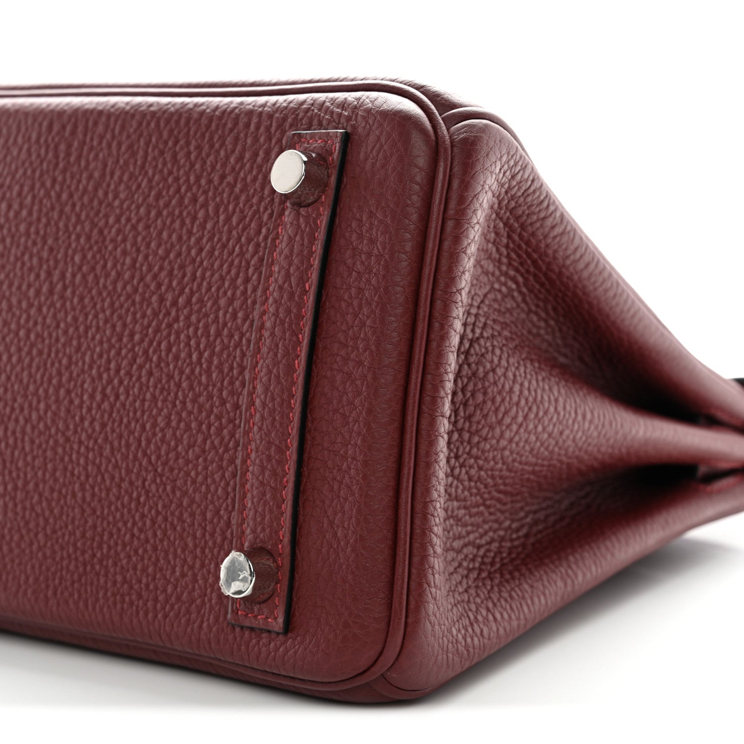 Hermes Togo Birkin 25 Rouge H 9 of 11