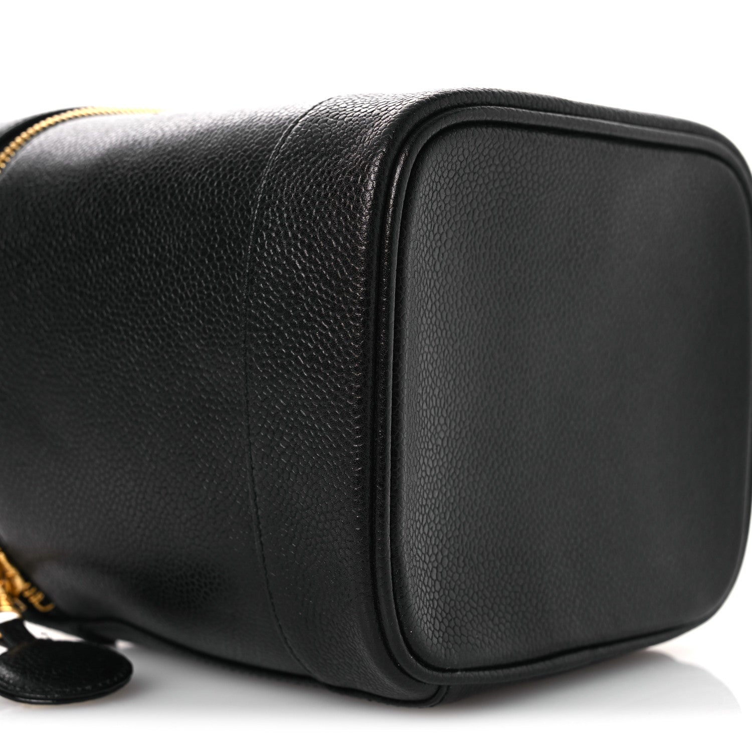 Chanel Caviar Vanity Cosmetic Case Black 10 of 14