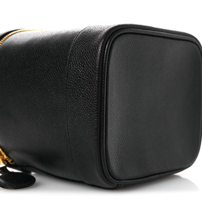 Chanel Caviar Vanity Cosmetic Case Black 10 of 14