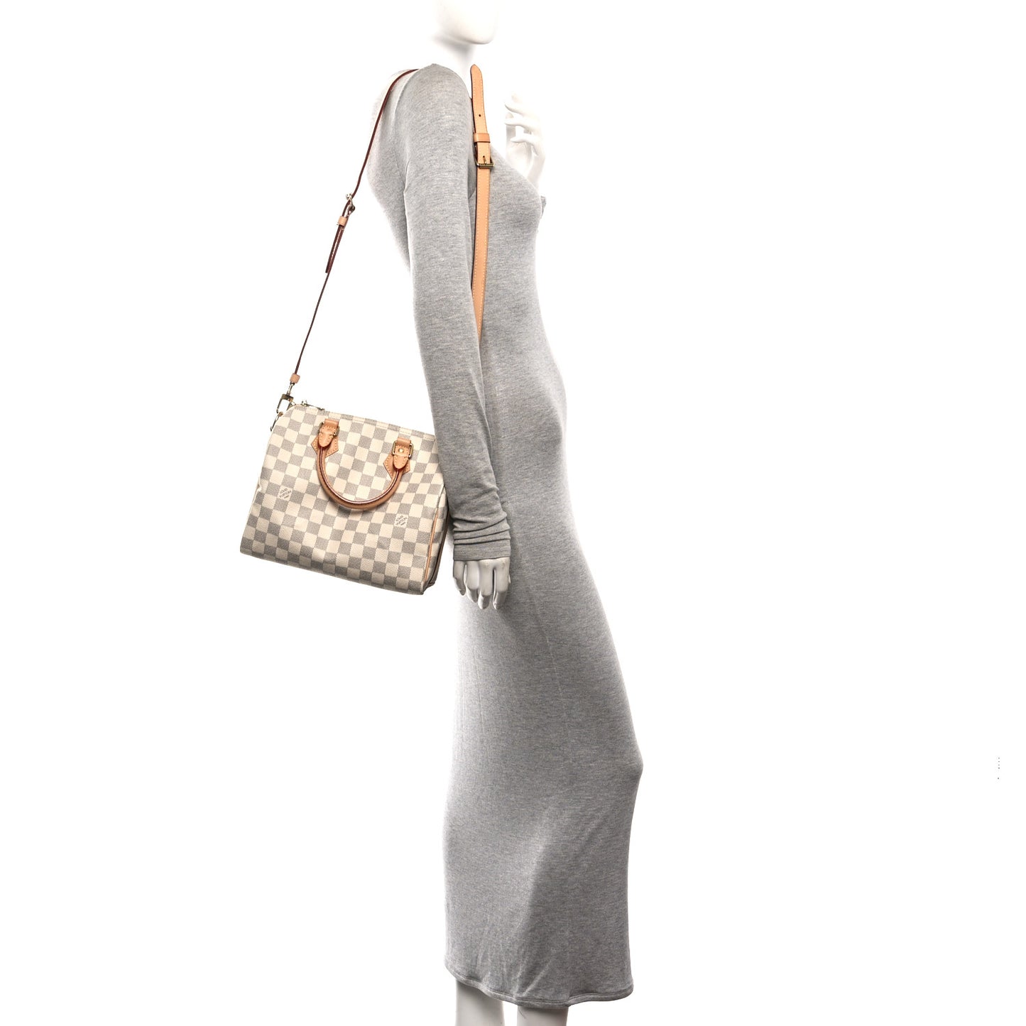 Damier Azur Speedy Bandouliere 25
