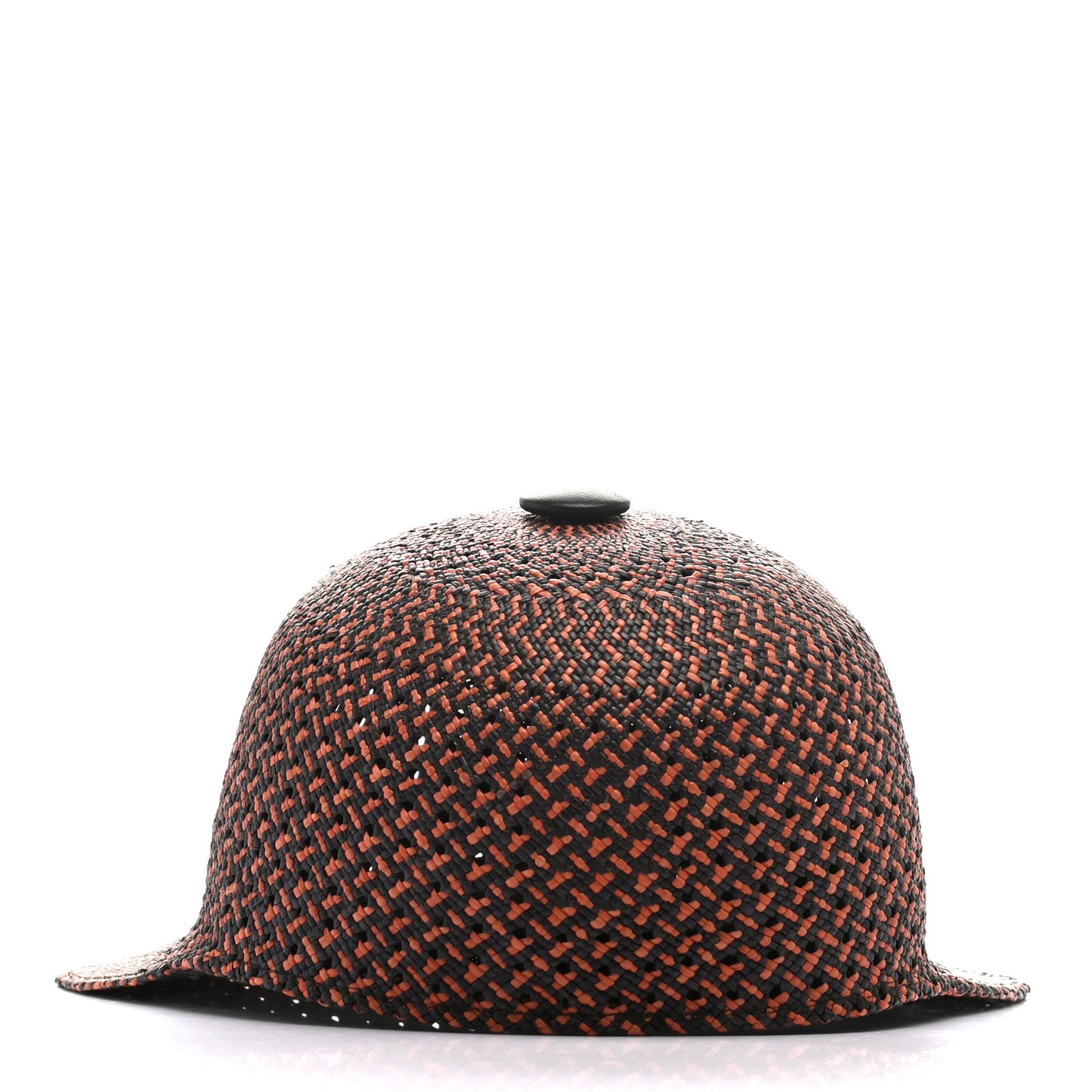 Panama Straw Chapeau Tanzanie Canna Hat 56 Terracotta Black
