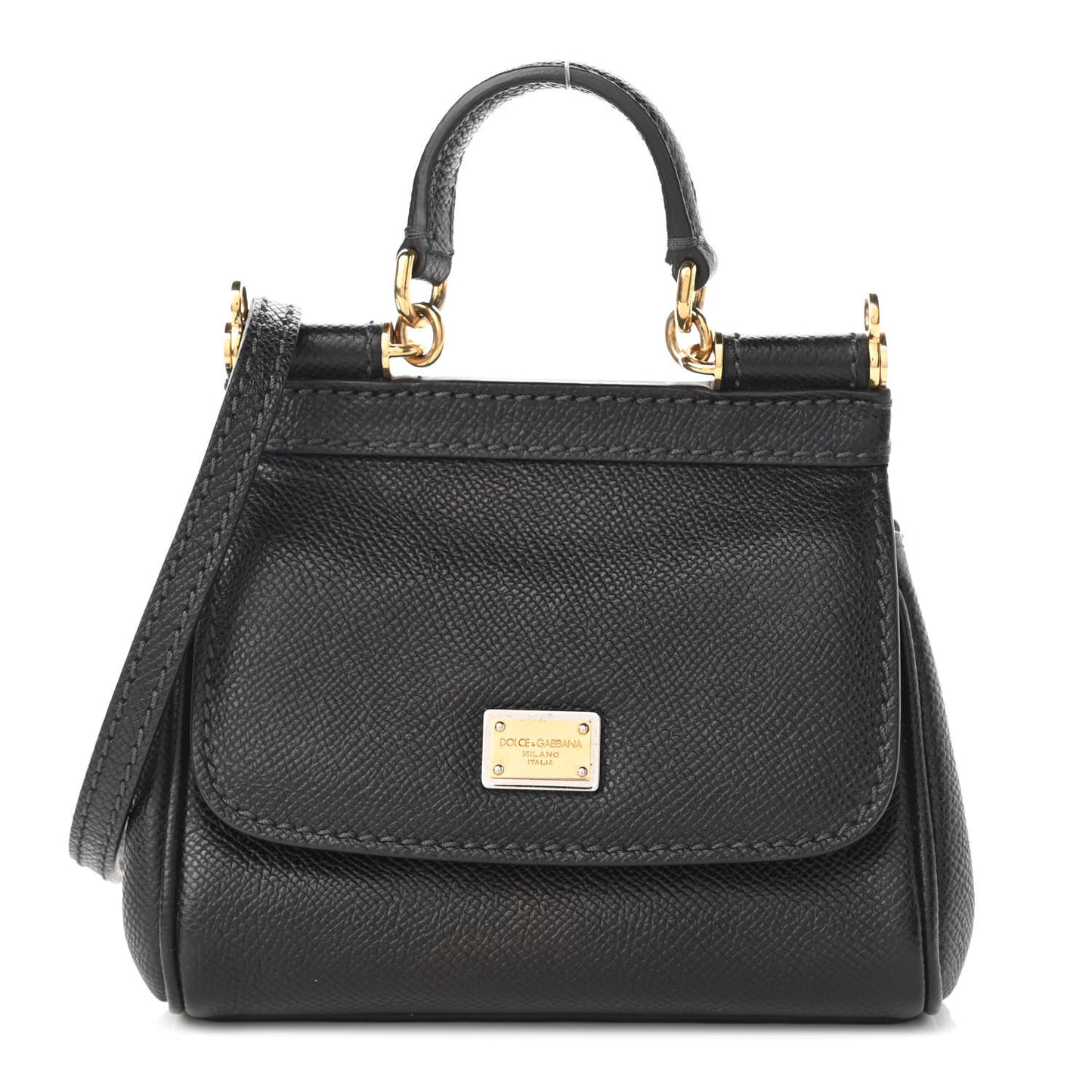 Dauphine Mini Miss Sicily Satchel Black