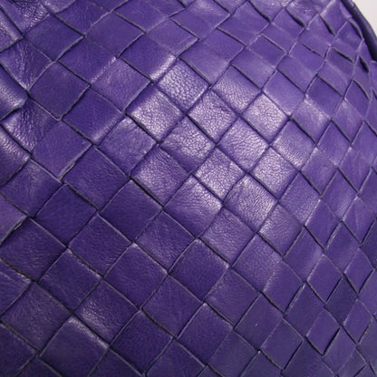 Bottega Veneta Vintage Woven Shoulder Bag Purple 8 of 8