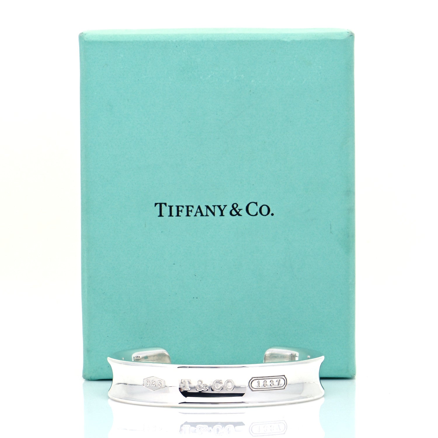 Tiffany Sterling Silver 1837 Cuff Bracelet 6 of 6
