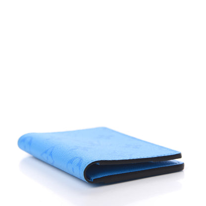 Louis Vuitton Taigarama Pocket Organizer NM Blue Lagoon 3 of 7