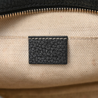 Gucci Pebbled Calfskin Small Soho Disco Bag Black 6 of 15