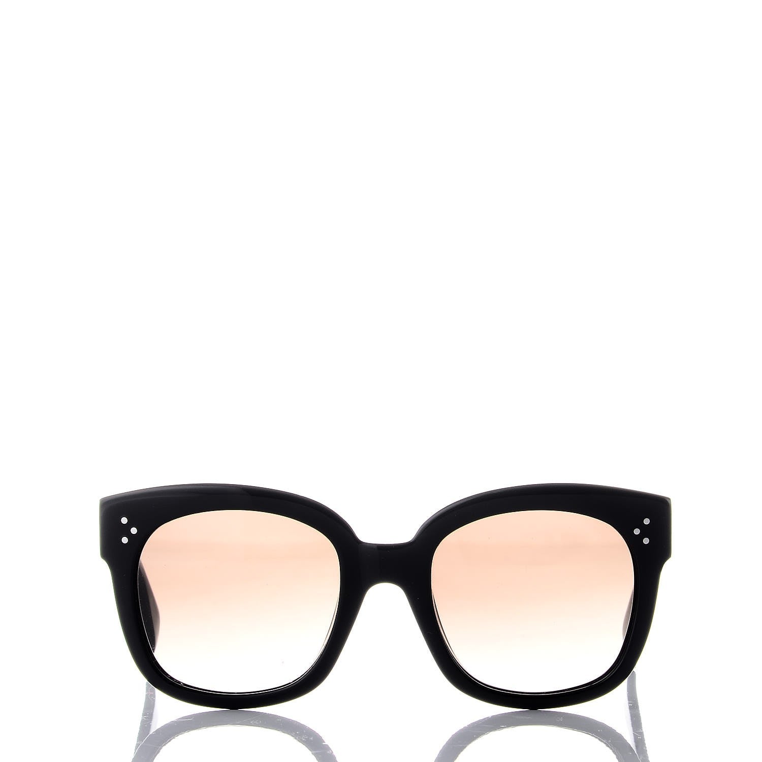 Celine New Audrey Sunglasses CL 41805/S Black 2 of 9