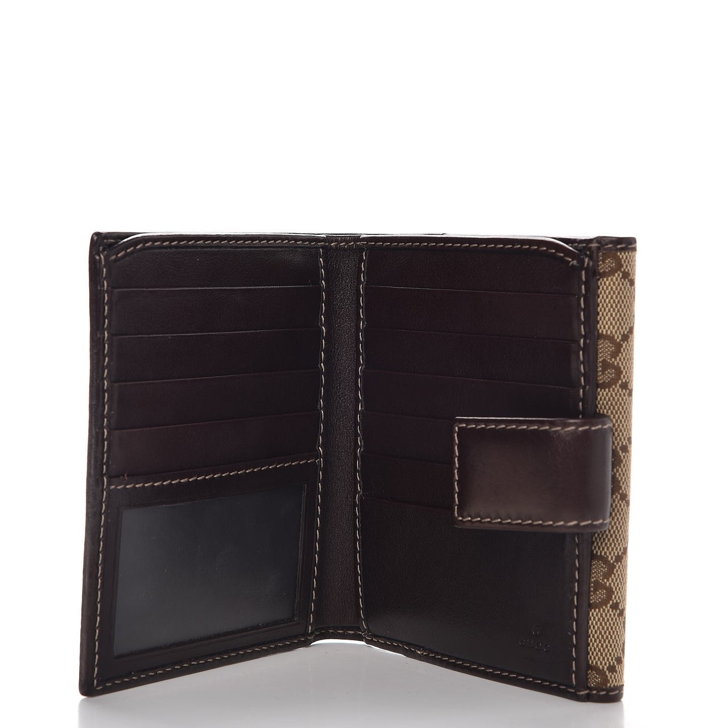 Monogram New Britt French Wallet Dark Brown