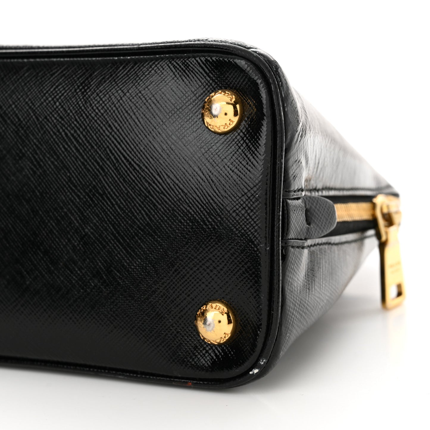 Saffiano Vernice Small Promenade Tote Black