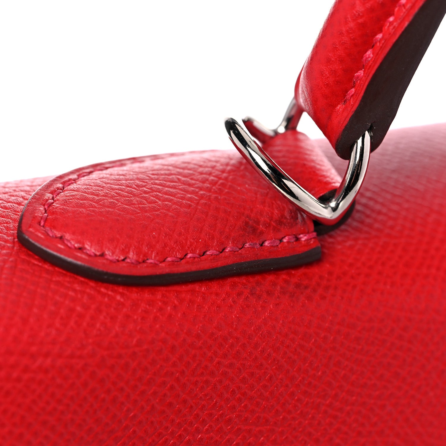 Hermes Epsom Kelly Sellier 32 Rouge Casaque 18 of 45