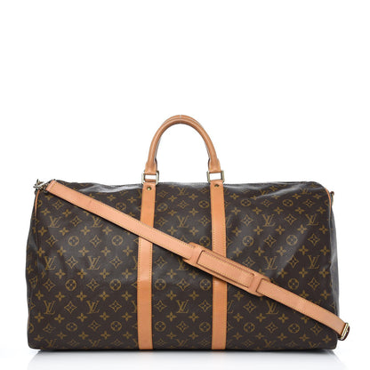 Louis Vuitton Monogram Keepall Bandouliere 55 1 of 12