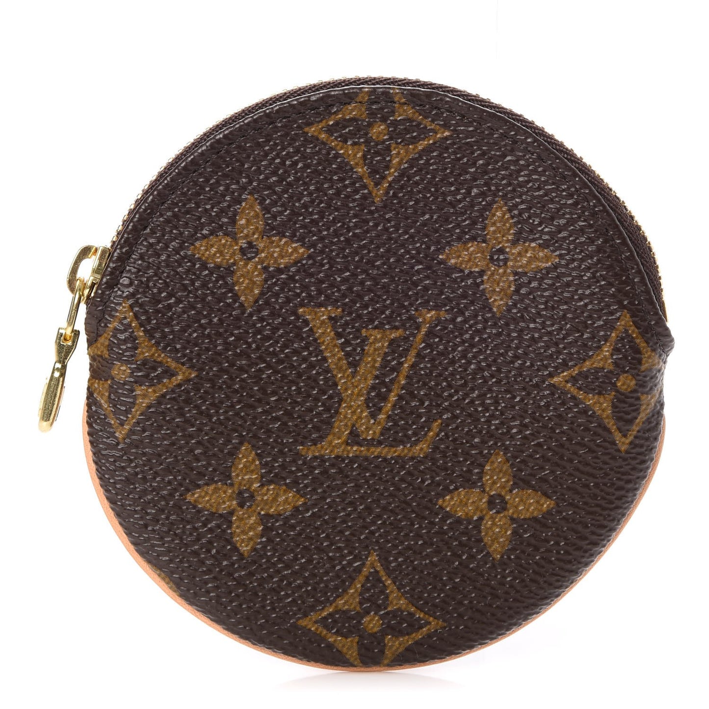 Monogram Round Coin Purse