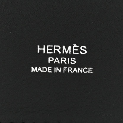 Hermes Swift Shearling Pocket Kelly Shoulder Strap Black 4 of 6