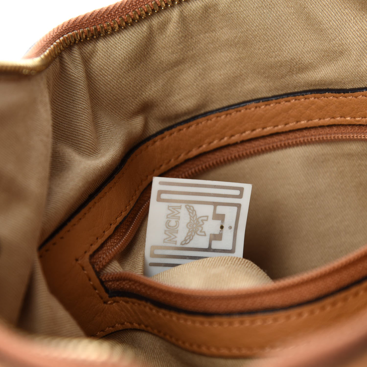 MCM Visetos Hobo Cognac 9 of 11