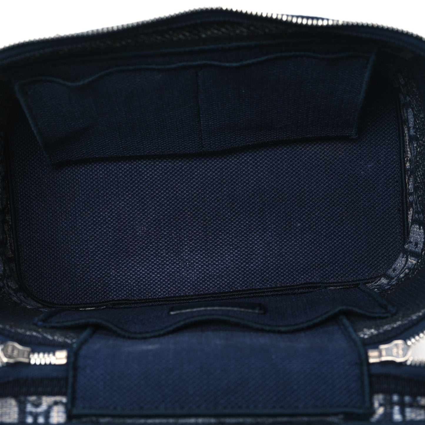 Oblique Diortravel Vanity Case Blue