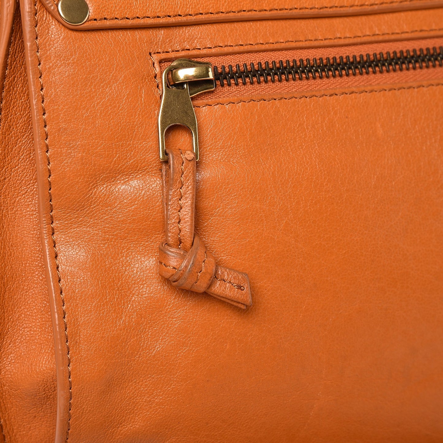 Lambskin Medium PS1 Satchel Saffron
