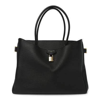Louis Vuitton Calfskin Vendome MM Black 1 of 9