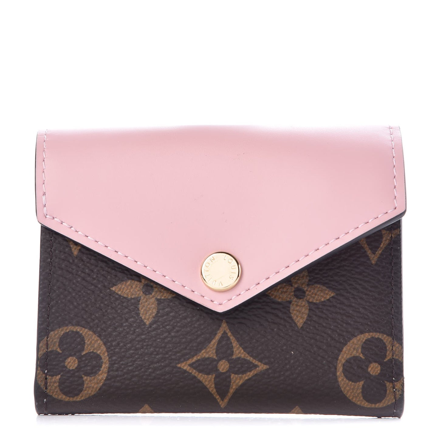 Monogram Zoe Wallet Rose Ballerine