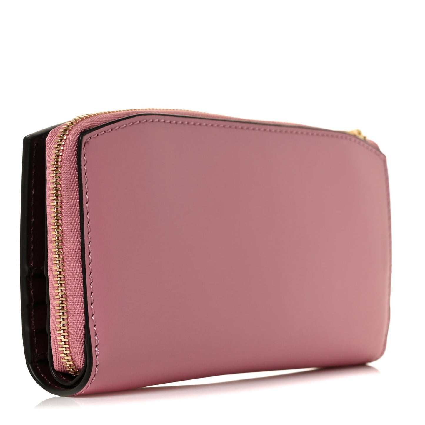 Calfskin Alvington Continental Wallet Pale Orchid