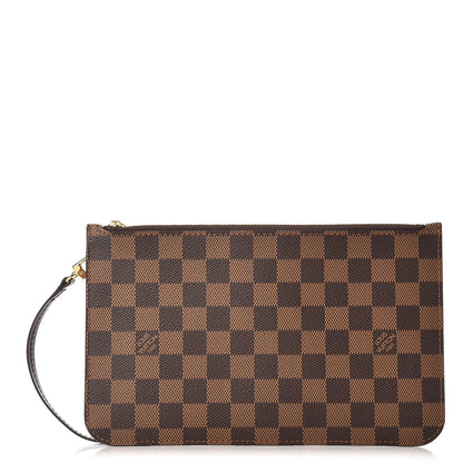 Louis Vuitton Damier Ebene Neverfull MM GM Pochette 1 of 8