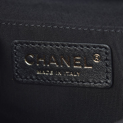Chanel Caviar Quilted Large Rolled Up Bucket Drawstring Bag Black 6 of 10