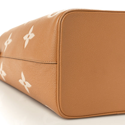 Louis Vuitton Empreinte Monogram Giant Neonoe MM Arizona Beige 9 of 10