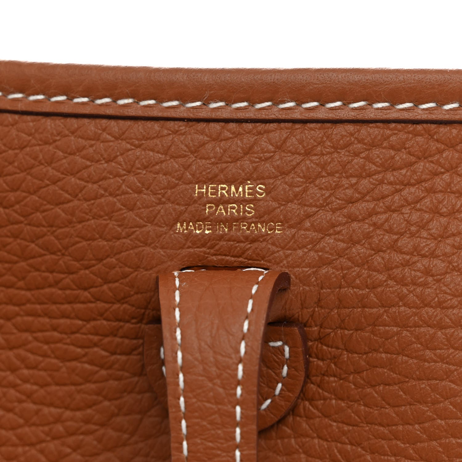 Hermes Taurillon Maurice Evelyne TPM Gold 5 of 11