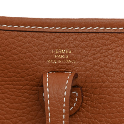 Hermes Taurillon Maurice Evelyne TPM Gold 5 of 11