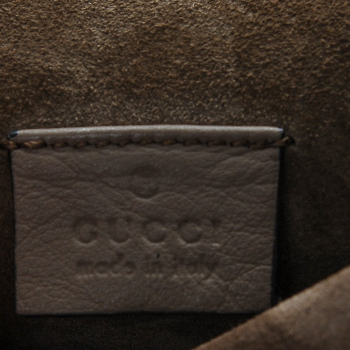 GG Supreme Monogram Mini Dionysus Shoulder Bag Taupe