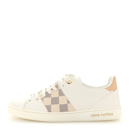 Louis Vuitton Damier Azur Front Row Sneaker 36 White 1 of 10