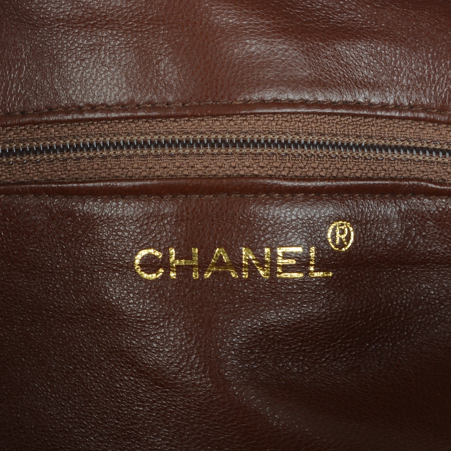 Chanel Caviar Quilted CC Backpack Brown 6 of 7