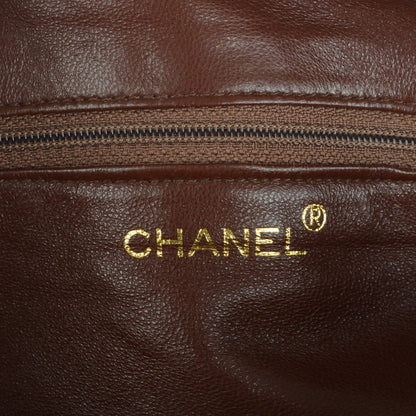 Chanel Caviar Quilted CC Backpack Brown 6 of 7